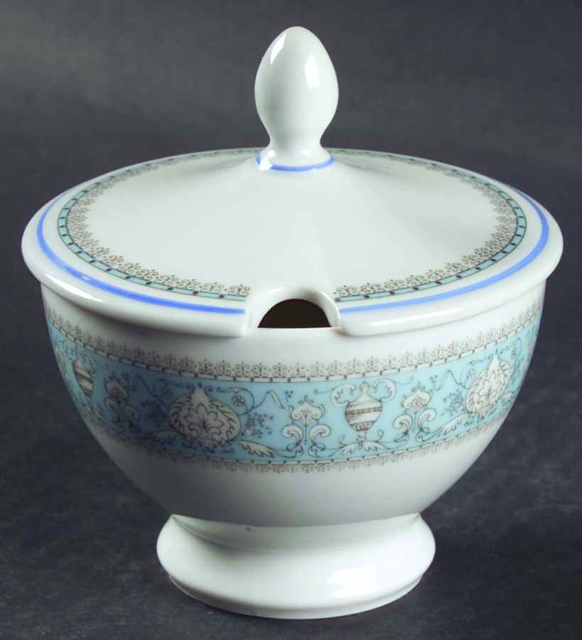 Pompeji Sugar Bowl & Lid by Franconia-Krautheim & Adelburg-1