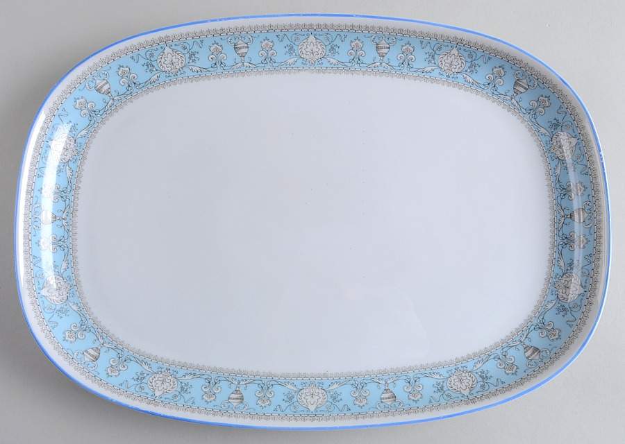 Pompeji 13" Oval Serving Platter by Franconia-Krautheim & Adelburg-1