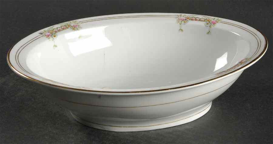 Princess 9" Oval Vegetable Bowl by Franconia-Krautheim & Adelburg-1