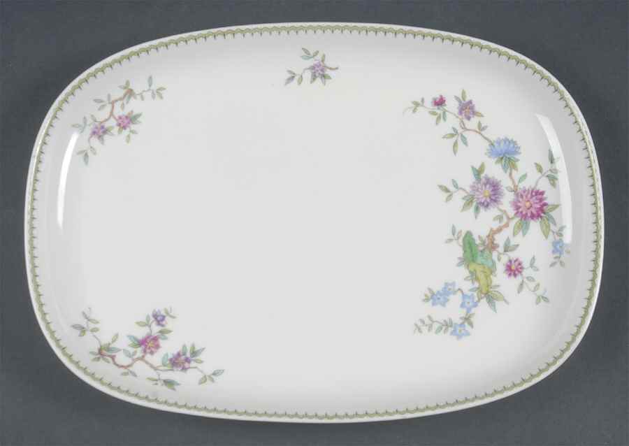 Rhodora 11" Oval Serving Platter by Franconia-Krautheim & Adelburg-1