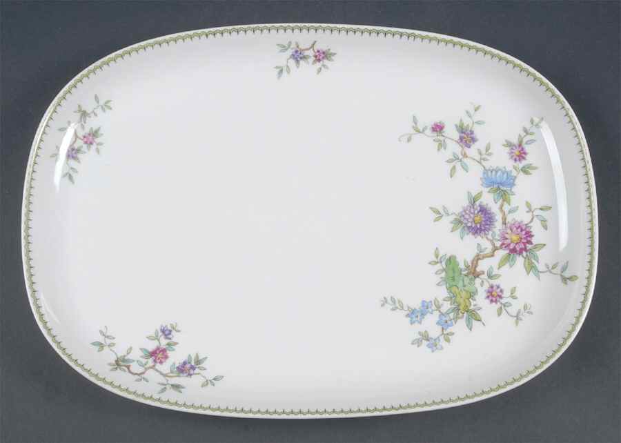 Rhodora 13" Oval Serving Platter by Franconia-Krautheim & Adelburg-1