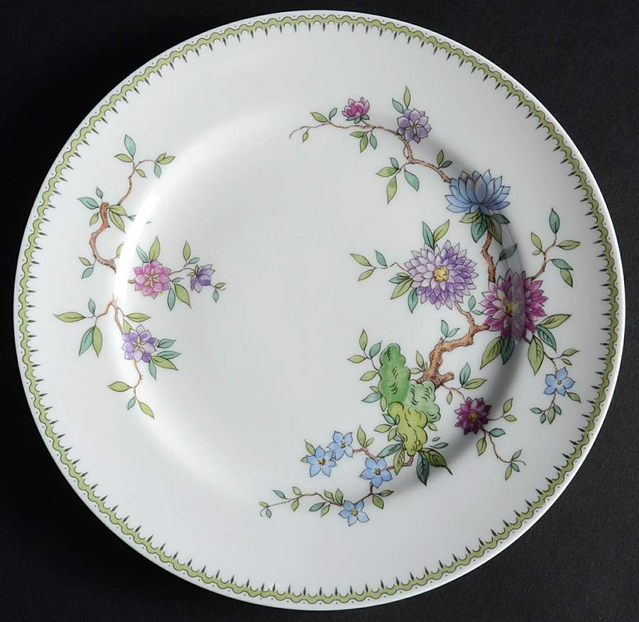 Rhodora Salad Plate by Franconia-Krautheim & Adelburg-1