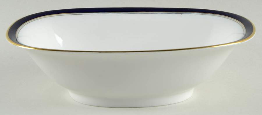 Royal Cobalt 9" Oval Vegetable Bowl by Franconia-Krautheim & Adelburg-1