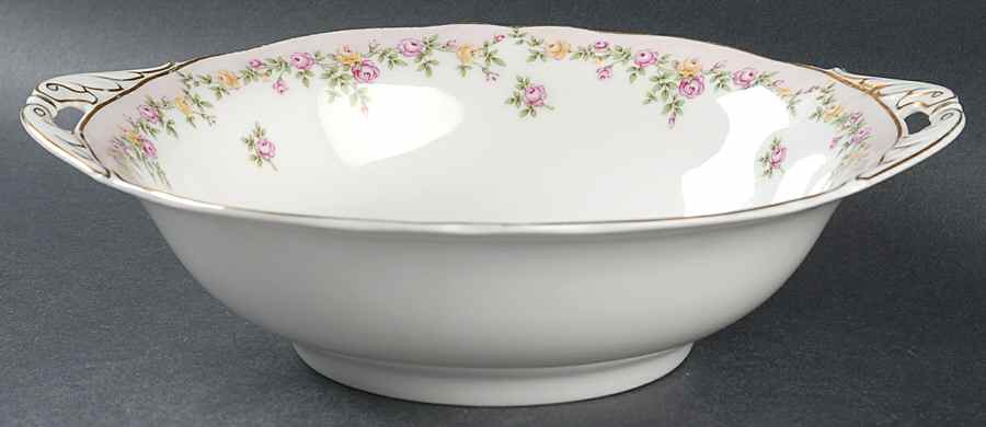 Rosalie 9" Round Vegetable Bowl by Franconia-Krautheim & Adelburg-1