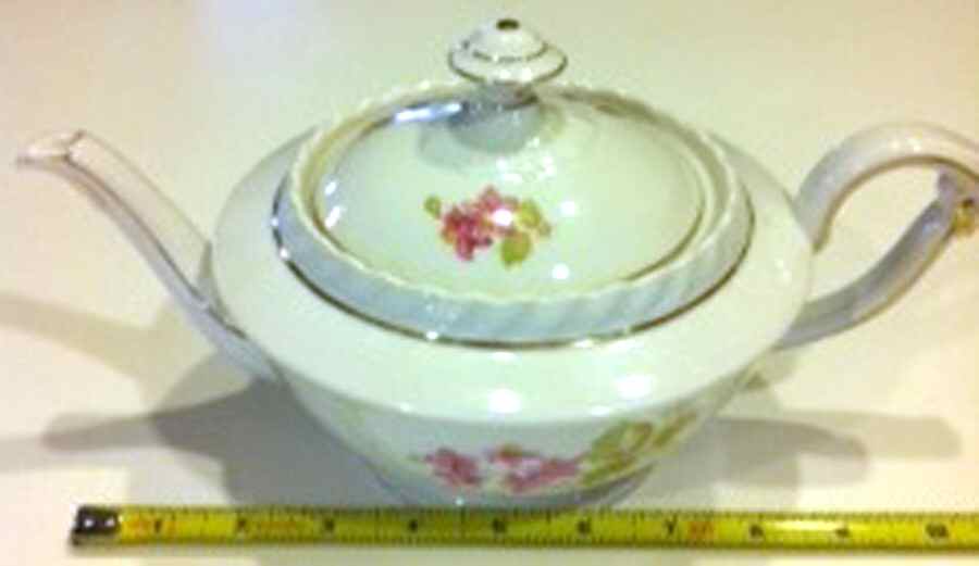 Rosetta Teapot & Lid by Franconia-Krautheim & Adelburg-1