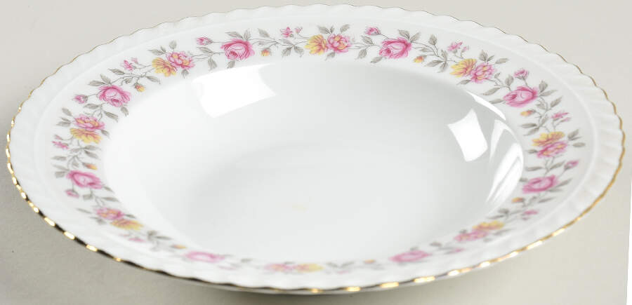 Rosedale Rim Soup Bowl by Franconia-Krautheim & Adelburg-1