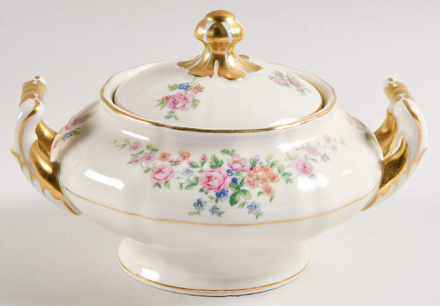 Rosina Sugar Bowl & Lid by Franconia-Krautheim & Adelburg-1