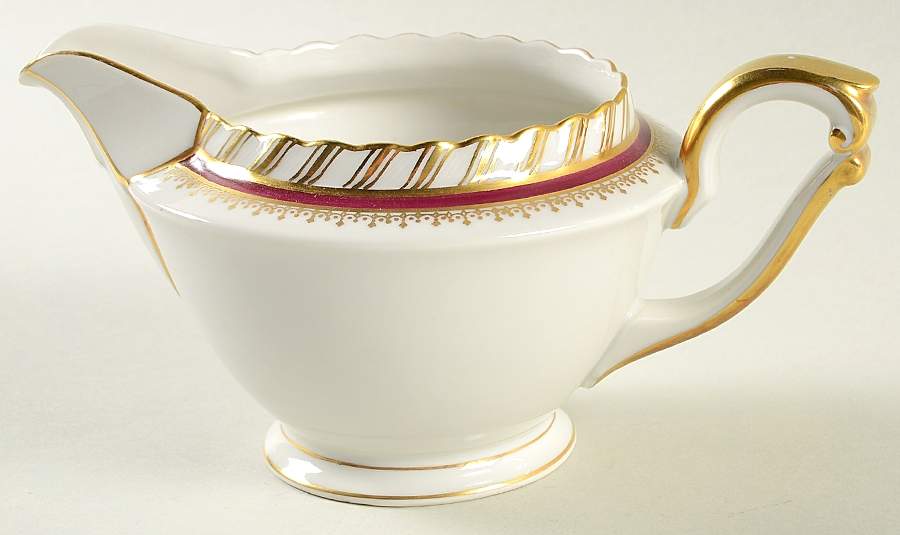 Ruby (Gold Verge Line) Creamer by Franconia-Krautheim & Adelburg-1