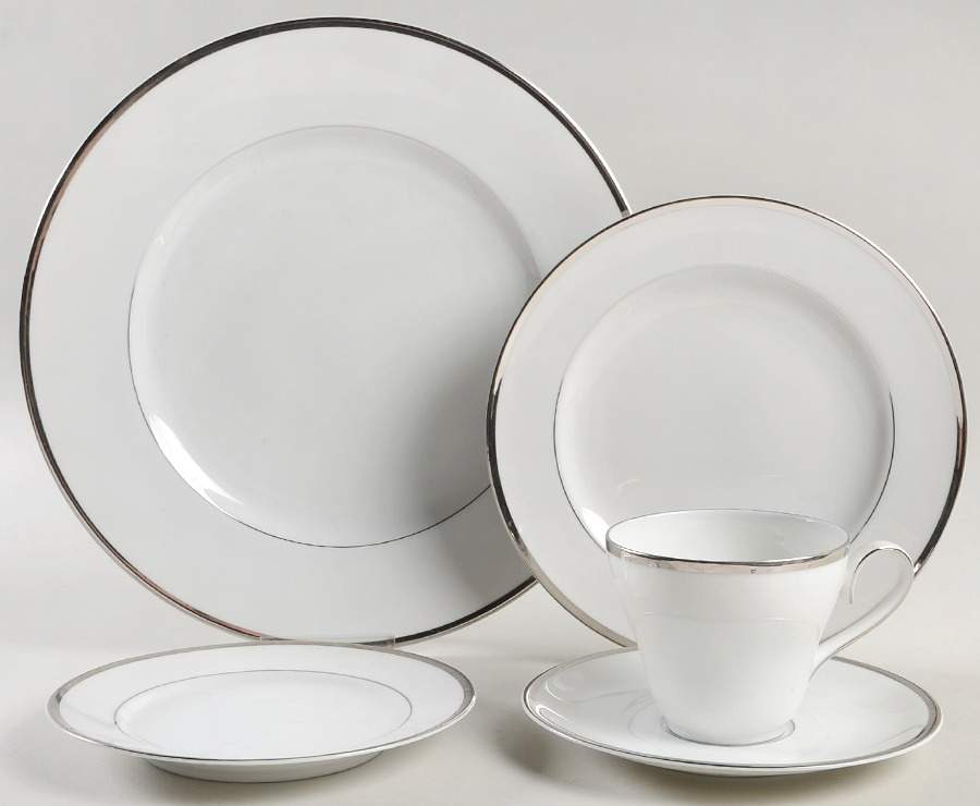 Silver Crown 5 Piece Place Setting by Franconia-Krautheim & Adelburg-1