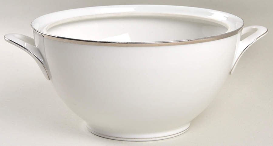 Silver Crown Round Vegetable No Lid by Franconia-Krautheim & Adelburg-1