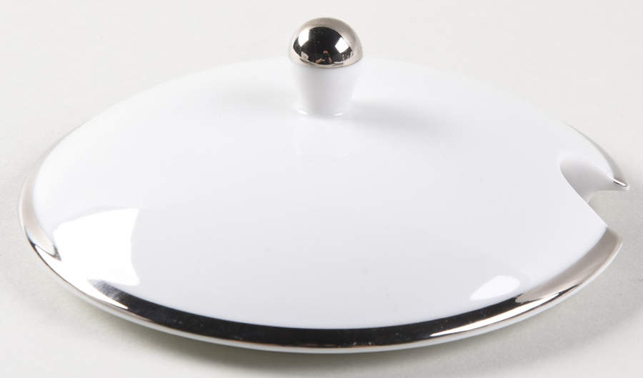 Silver Crown Lid for Gravy Boat by Franconia-Krautheim & Adelburg-1