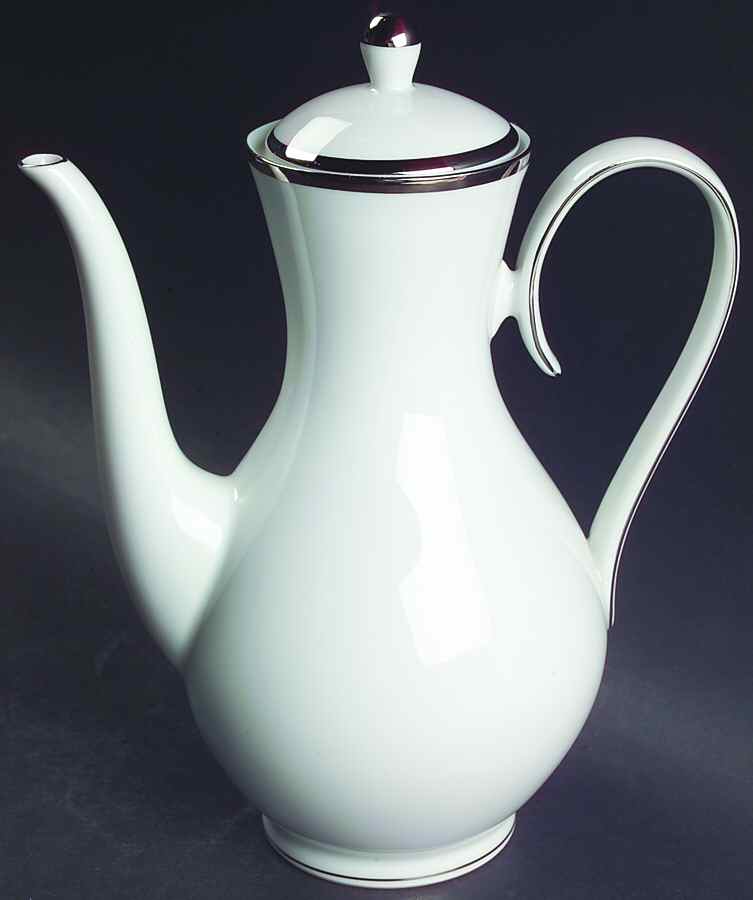 Silver Crown Coffee Pot & Lid by Franconia-Krautheim & Adelburg-1