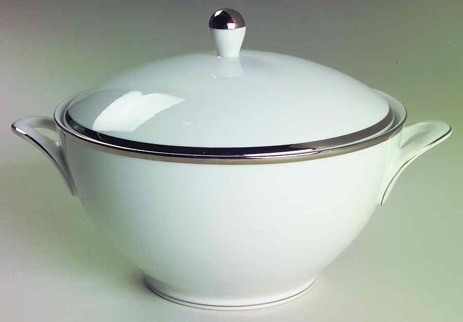Silver Crown Round Covered Vegetable by Franconia-Krautheim & Adelburg-1