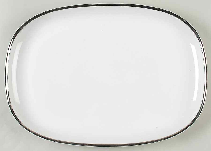 Silver Crown 13" Oval Serving Platter by Franconia-Krautheim & Adelburg-1