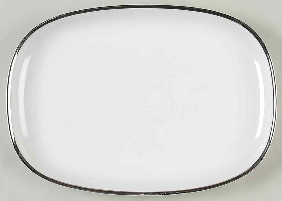 Silver Crown 12" Oval Serving Platter by Franconia-Krautheim & Adelburg-1