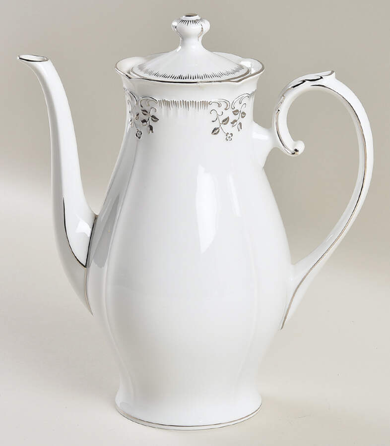 Silver Dream Coffee Pot & Lid by Franconia-Krautheim & Adelburg-1