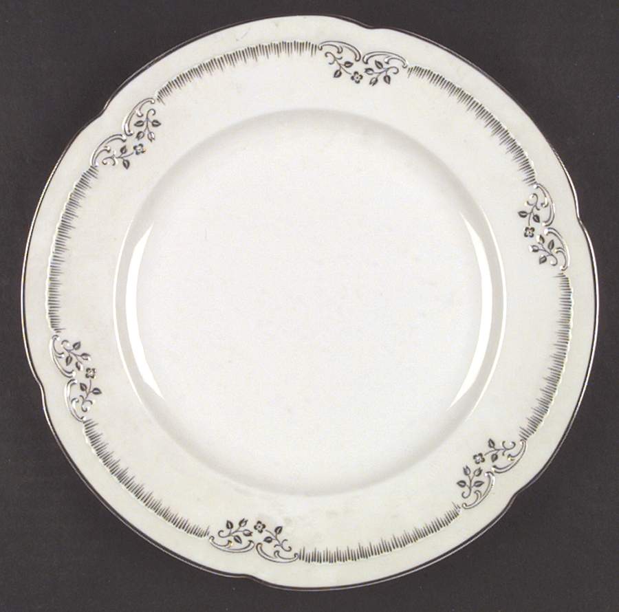 Silver Dream Dinner Plate by Franconia-Krautheim & Adelburg-1
