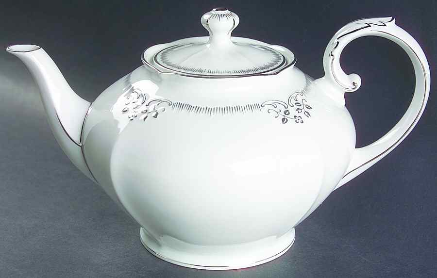 Silver Dream Teapot & Lid by Franconia-Krautheim & Adelburg-1