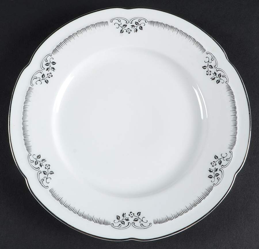 Silver Dream Salad Plate by Franconia-Krautheim & Adelburg-1