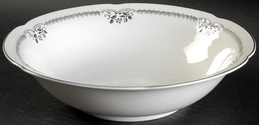 Silver Dream 8" Round Vegetable Bowl by Franconia-Krautheim & Adelburg-1