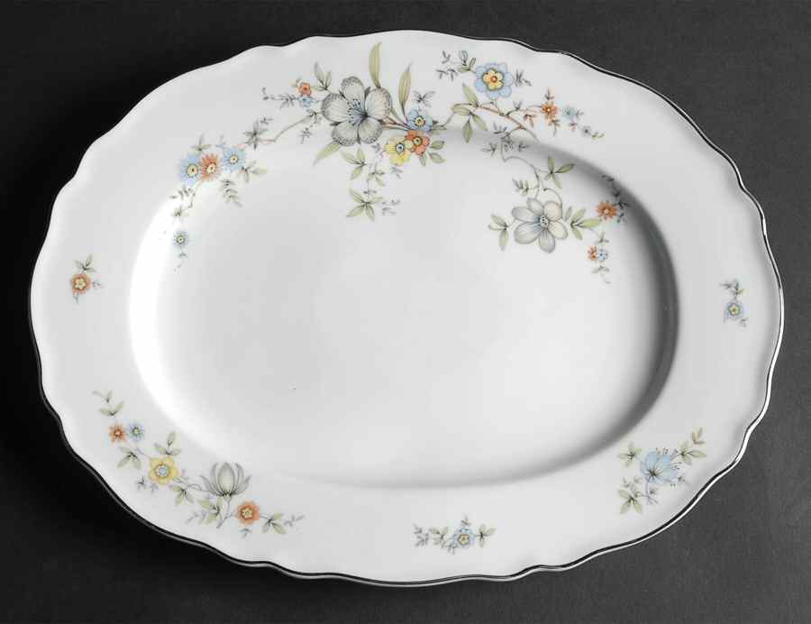 Sinfonette 13" Oval Serving Platter by Franconia-Krautheim & Adelburg-1