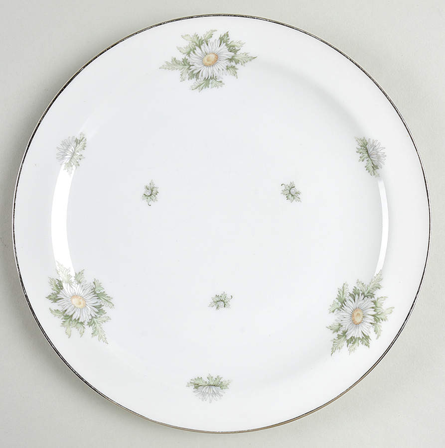 Silver Thistle Luncheon Plate by Franconia-Krautheim & Adelburg-1