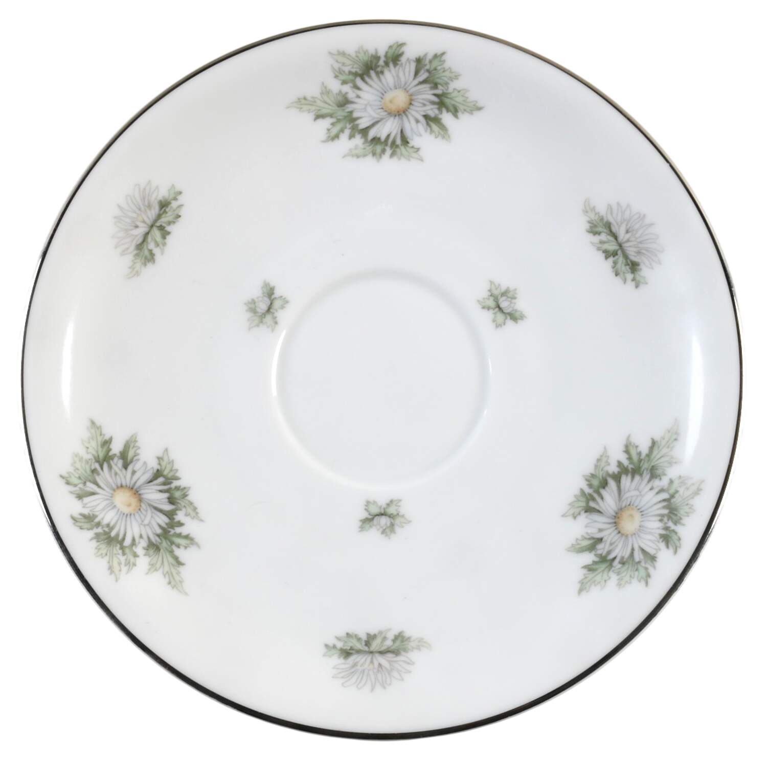 Silver Thistle Saucer by Franconia-Krautheim & Adelburg-1
