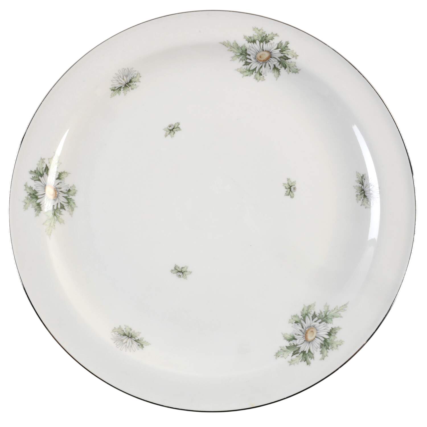 Silver Thistle Cake Plate by Franconia-Krautheim & Adelburg-1