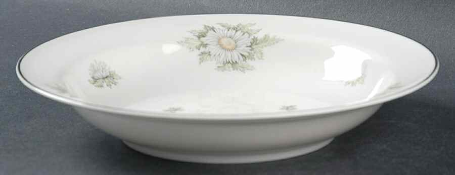 Silver Thistle Rim Soup Bowl by Franconia-Krautheim & Adelburg-1