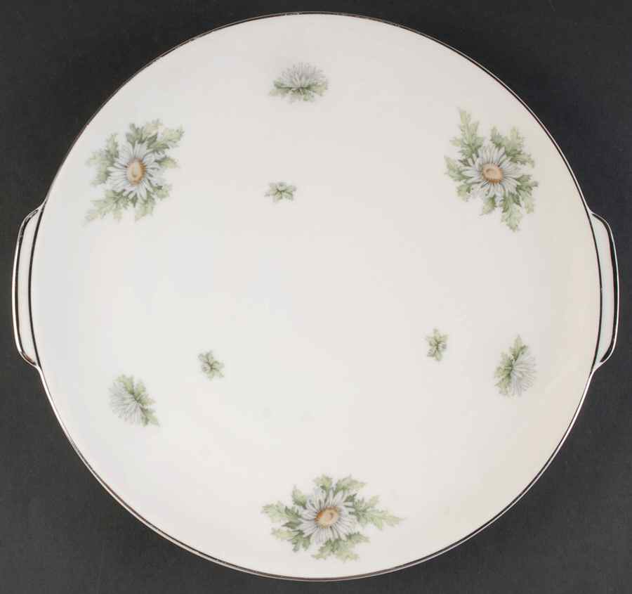 Silver Thistle Handled Cake Plate by Franconia-Krautheim & Adelburg-1