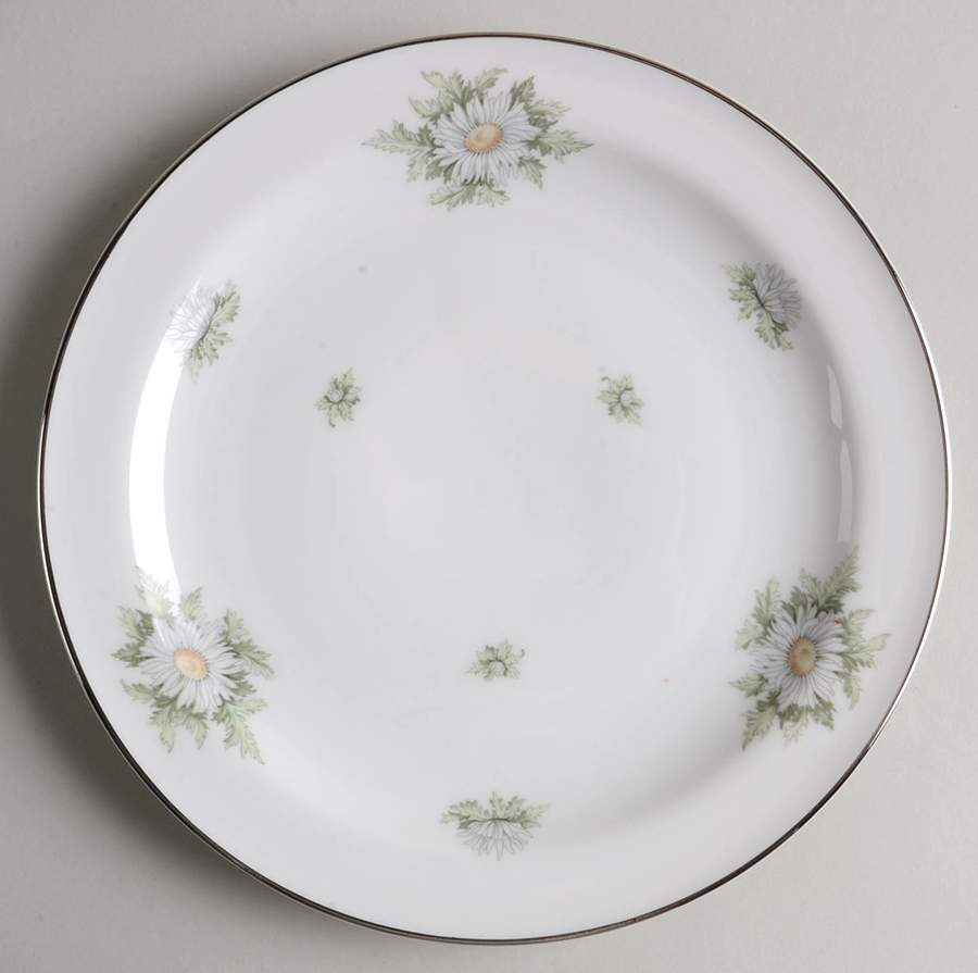 Silver Thistle Salad Plate by Franconia-Krautheim & Adelburg-1