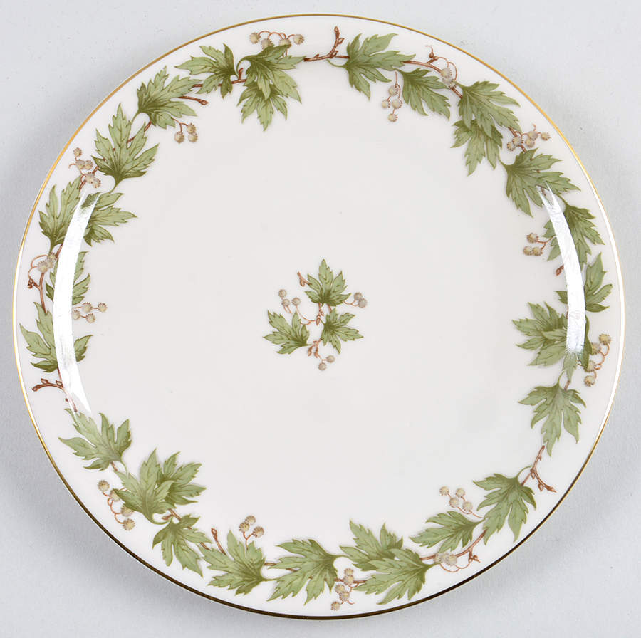 Sycamore (Center Decal) Luncheon Plate by Franconia-Krautheim & Adelburg-1
