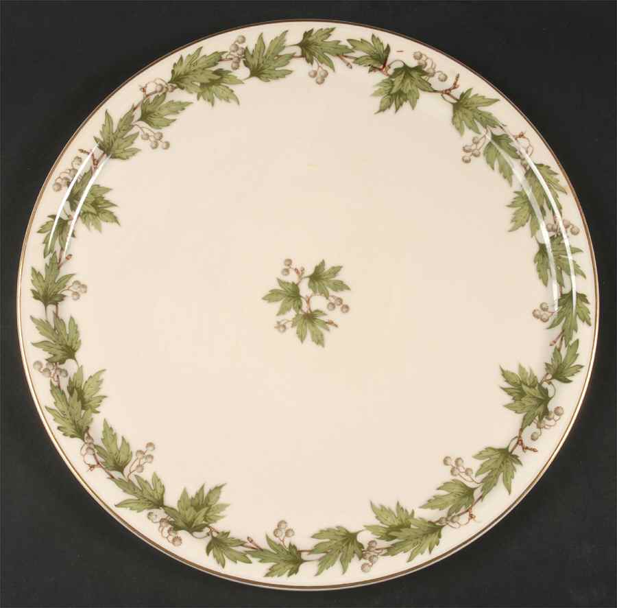 Sycamore (Center Decal) 12" Chop Plate (Round Platter) by Franconia-Krautheim & Adelburg-1
