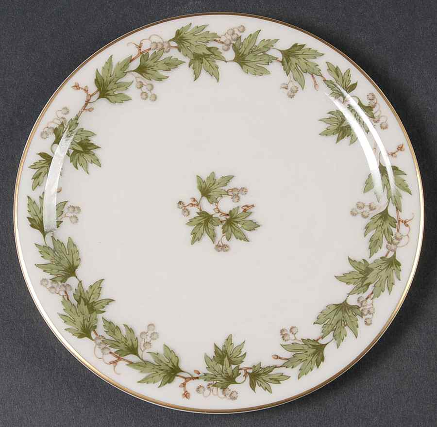 Sycamore (Center Decal) Bread & Butter Plate by Franconia-Krautheim & Adelburg-1