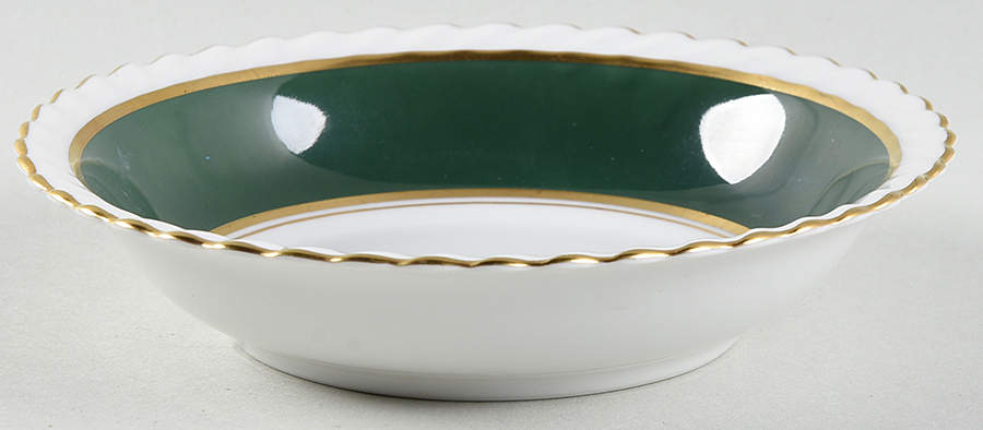 Teal Fruit/Dessert (Sauce) Bowl by Franconia-Krautheim & Adelburg-1