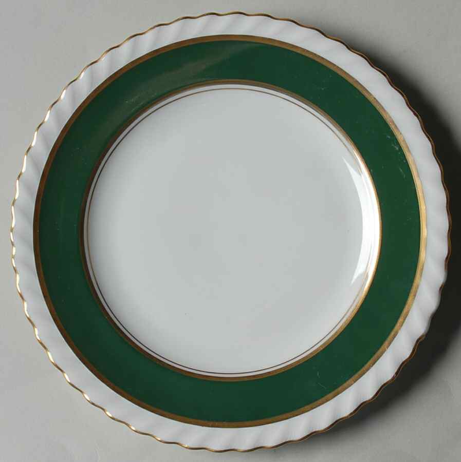 Teal Bread & Butter Plate by Franconia-Krautheim & Adelburg-1