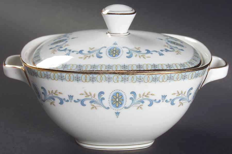 Toscana Sugar Bowl & Lid by Franconia-Krautheim & Adelburg-1