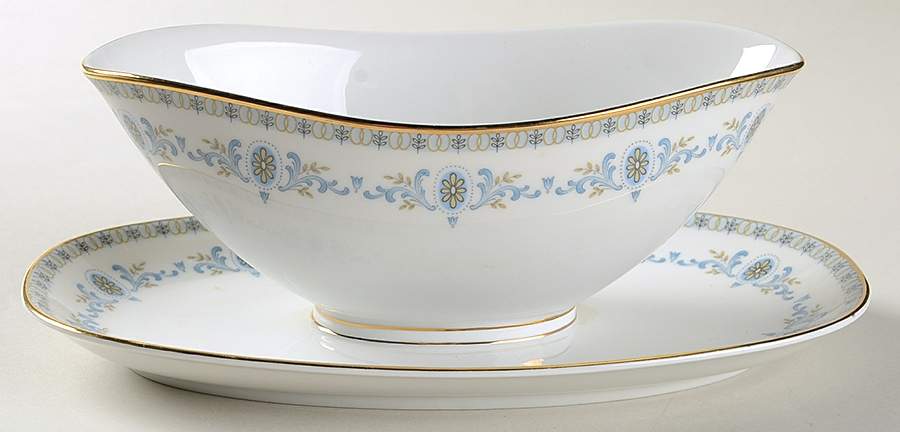 Toscana Gravy Boat with Attached Underplate by Franconia-Krautheim & Adelburg-1