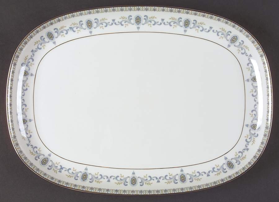 Toscana 13" Oval Serving Platter by Franconia-Krautheim & Adelburg-1