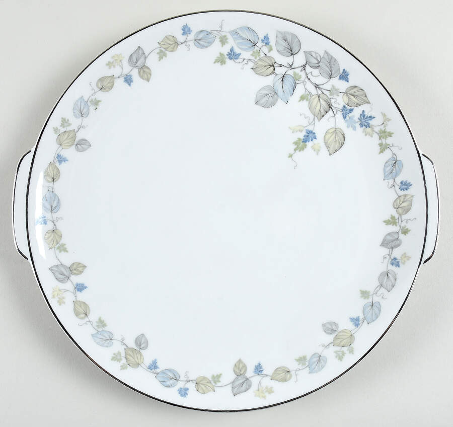 Vignette Handled Cake Plate by Franconia-Krautheim & Adelburg-1