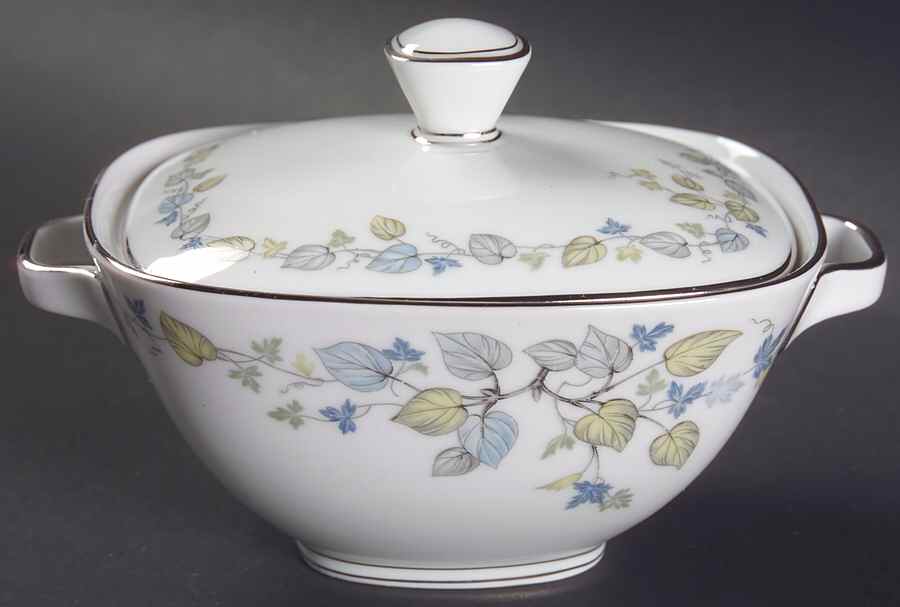 Vignette Sugar Bowl & Lid by Franconia-Krautheim & Adelburg-1