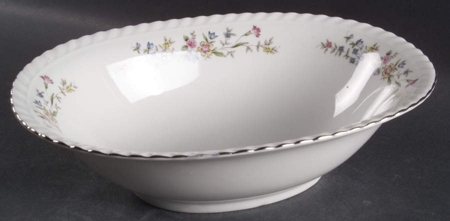 Woodfield 10" Oval Vegetable Bowl by Franconia-Krautheim & Adelburg-1
