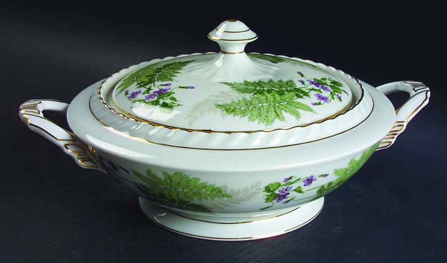 Woodland Round Covered Vegetable by Franconia-Krautheim & Adelburg-1
