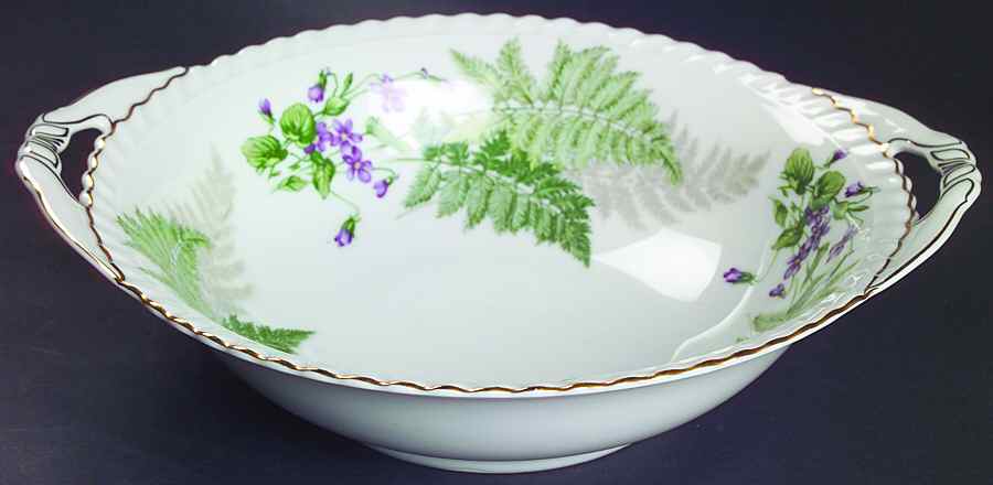 Woodland 10" Round Vegetable Bowl by Franconia-Krautheim & Adelburg-1