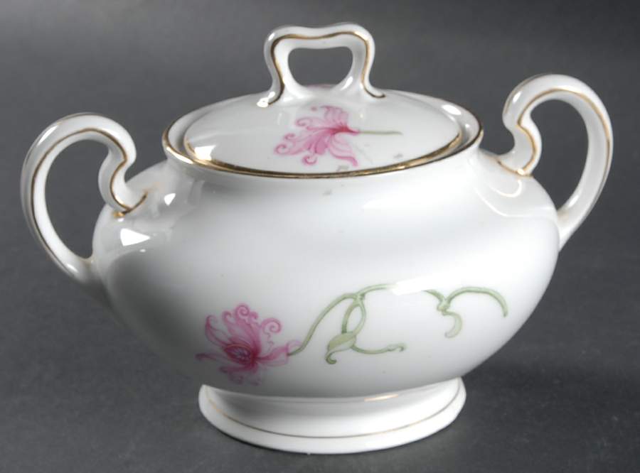 01076 Sugar Bowl & Lid by Fraureuth-1