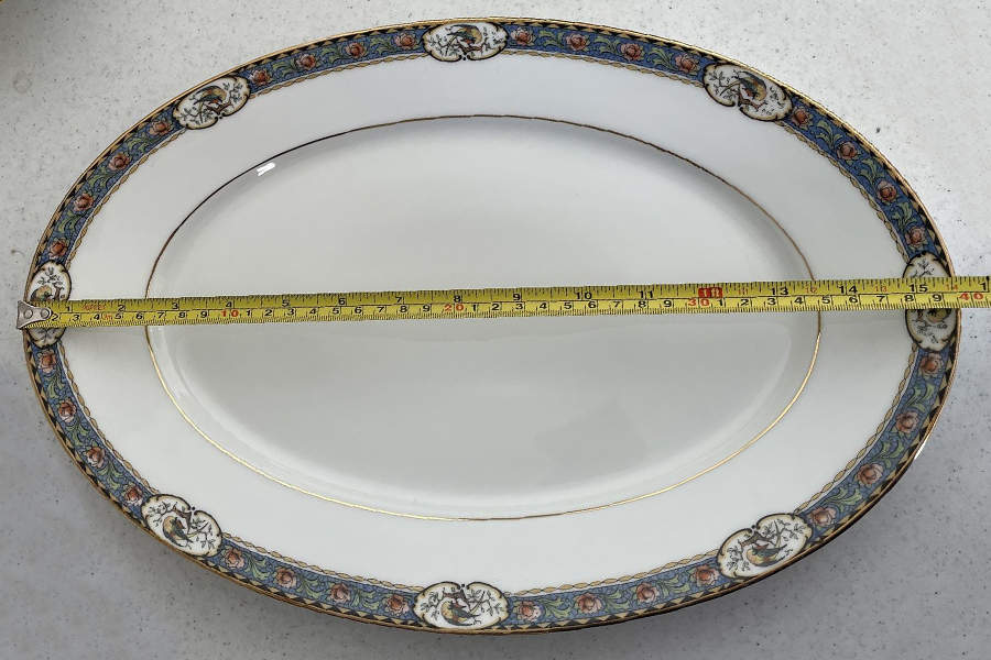 28001 15" Oval Serving Platter by Fraureuth-1