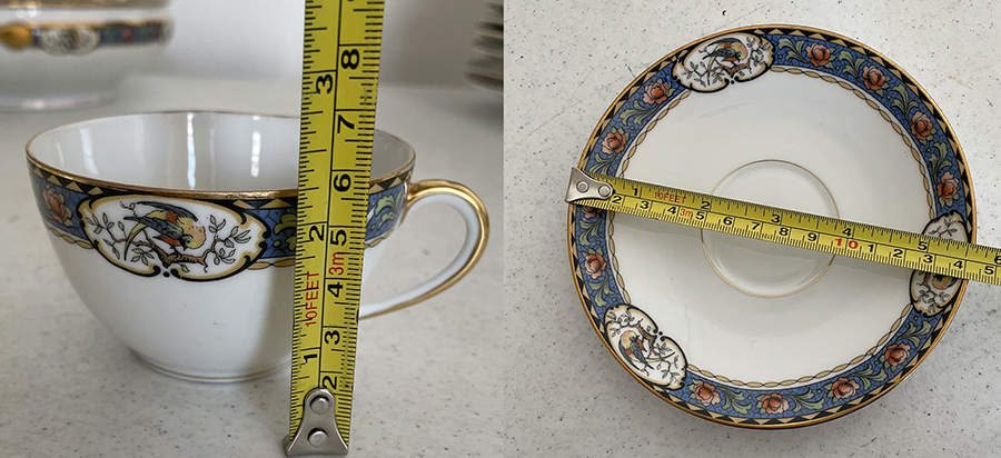 28001 Flat Cup & Saucer Set by Fraureuth-1