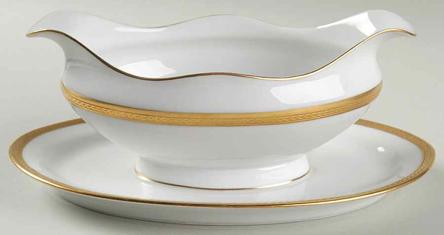 82579 Gravy Boat with Attached Underplate by Fraureuth-1