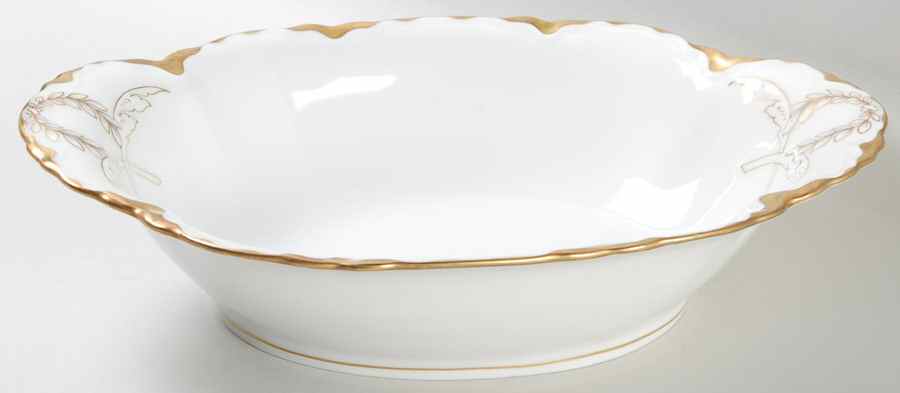 Aurora 10" Oval Vegetable Bowl by Fraureuth-1