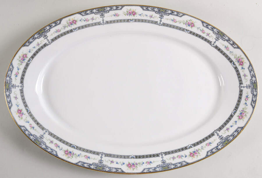 Belvedere 18" Oval Serving Platter by Fraureuth-1
